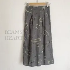 ビームスハート BEAMS HEART アートネコ ナロー スカートのサムネイル
