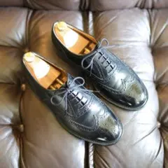 【美品】Church’s CHETWYND ウイングチップ 39 復刻版 3都市のサムネイル