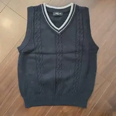 COMME CA ISM ネイビー ベスト 130