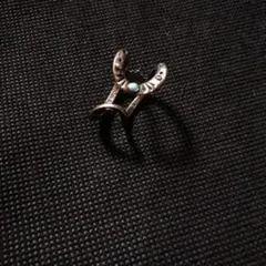 ターコイズ付　ネイティブ　リング