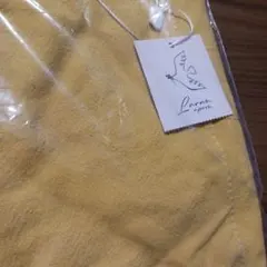 新品 Laran apron イエロー サロペット エプロン
