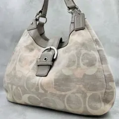 COACH コーチ F16592 ショルダーバッグ シグネチャー キャンバス