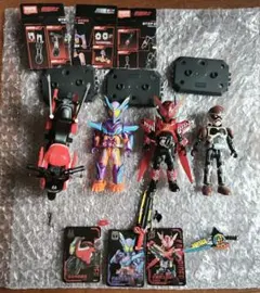 中国限定 仮面ライダー ソフビ フィギュア 7点セット 海外正規品