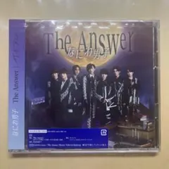 なにわ男子 The Answer CD+DVD