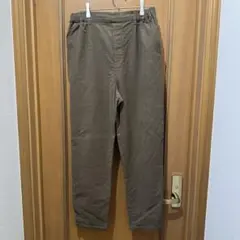 スタジオクリップ　テーパードパンツ　茶　Mサイズ