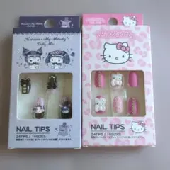 クロミ　マイメロ　キティ　サンリオネイルチップのサムネイル