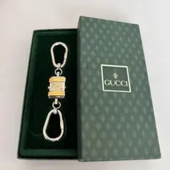 正規品 GUCCI ハート型鍵モチーフチャーム& ロープチェーン付き 箱無し 