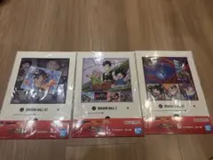 ドラゴンボール クリアポスター 3枚セットのサムネイル