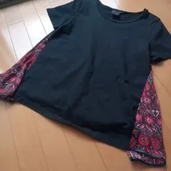 極美品アナスイ黒ティシャツLのサムネイル