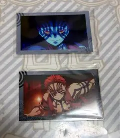 鬼滅の刃 トレーディング場面写イラストカード 猗窩座