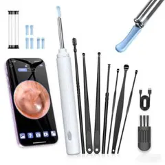 【週末特価】耳かき カメラ付き 耳掃除カメラ イヤースコープ3.6mm極細レンズ