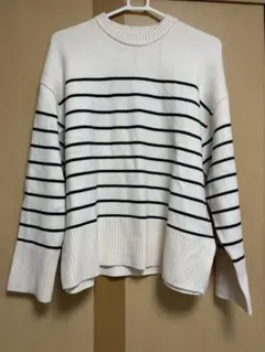 ボーダー　ニット　ザラ　ZARA