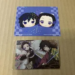 鬼滅の刃 キラキラビッグステッカー ウエハース 冨岡 しのぶ