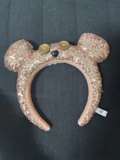 USJ クマ耳カチューシャ ゴールド