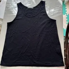 レディースタンクトップ　黒　4L使用品