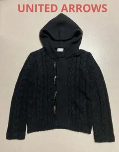 UNITED ARROWS ヘビーウエイトニットカーディガン　トグルボタン