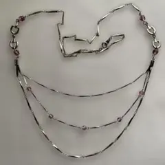 ネックレス　3連