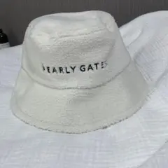 PEARLY GATES バケットハット ホワイト