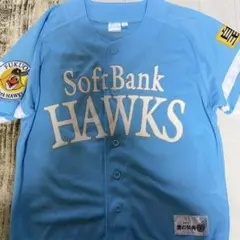 SoftBank Hawks ユニフォーム 2011年 メンズS 水色