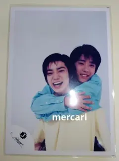 【希少】　嵐　二宮和也　松本潤　Jロゴ ジュニア　ジュ　Jr時代　公式写真