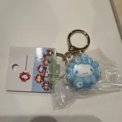サンリオミャクミャク　パステル　シナモロール　キーホルダー