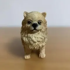 ポメラニアン 犬 置物 フィギュア