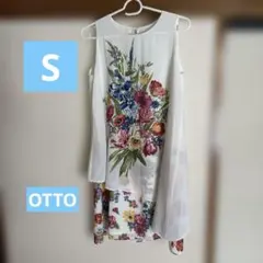 花柄 ノースリーブ ワンピース　OTTO オットーのサムネイル