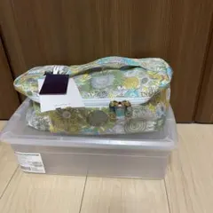 花柄布製バッグ　リバティー