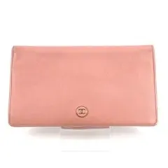 CHANEL シャネル 銀座限定 カメリア ホック財布 ピンク - メルカリ