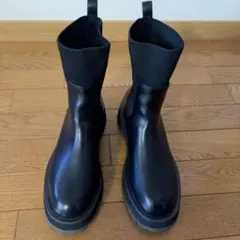 サイドゴアブーツ ブラック