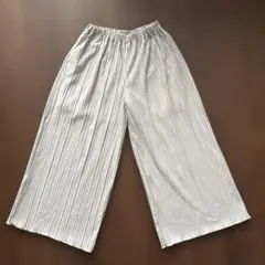 GLOBAL WORK プリーツワイドパンツ 130cmのサムネイル
