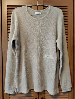 【未着用美品】Back Ally Old Boys サーマルシャツ★グレーM
