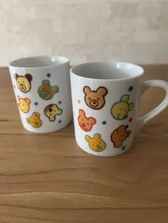 ミキハウス　くま　ペアマグカップ　非売品