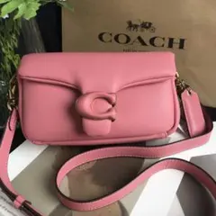 新品 COACH　コーチ ピロー タビー ショルダー バッグ 18 ピンク