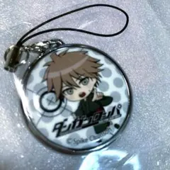 ダンガンロンパ　苗木誠　クロスカフェ　ストラップ　cross cafe