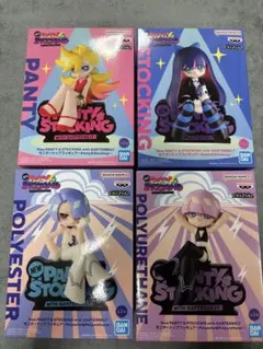 【4種セット】パンティ＆ストッキング モニタートップフィギュアのサムネイル