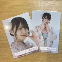 櫻坂46 - 2025年 浴衣衣装 生写真 - 森田ひかる
