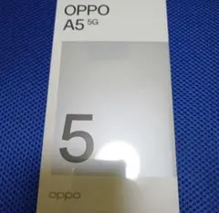 【新品】本体OPPO A５ 5G 　グリーン　128GB　SIMフリー①