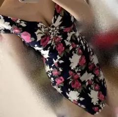 最終値下げ 処分 IRMA ミニドレス 花柄