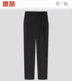 ユニクロ　ドレープリラックステーパードアンクルパンツ　M