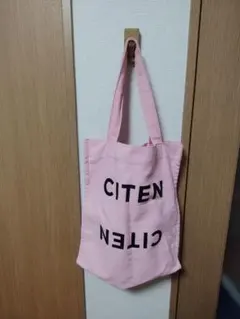 CITEN キャンバストートバッグ ピンク