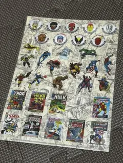 MARVEL アメコミ ステッカーシート　フルービーのサムネイル