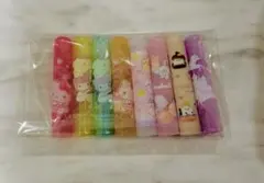キャラクター鉛筆キャップ 8本セット