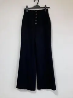 FRAY I.D / フレイアイディー ハイウェストパンツ ウエストボタン