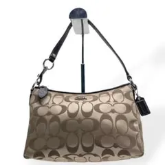 極美品　COACH コーチ　ハンドバッグ　アクセサリーポーチ　ブラウンのサムネイル