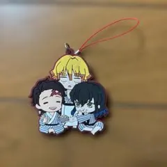 鬼滅の刃 ラバーストラップ　炭治郎、猪之助、善逸