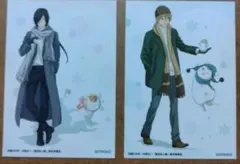 夏目友人帳　冬のあったかフェア　アニメイト特典ブロマイド　2枚セット