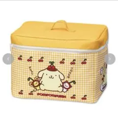 新品　サンリオ　ポムポムプリン　フタ付き収納ボックス　誕生日デザイン