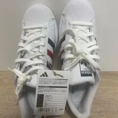 adidas SUPERSTAR 240サイズ ホワイト/レッド/ネイビー