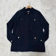 希少 Burberrys 銀ボタン ノバチェック ステンカラーコート L相当